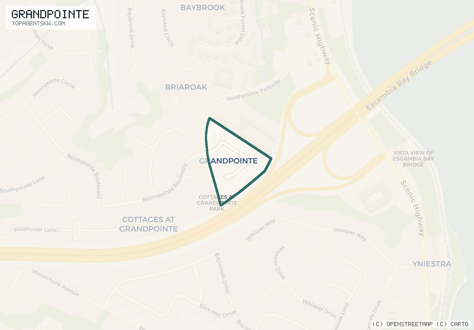 Map of Grandpointe