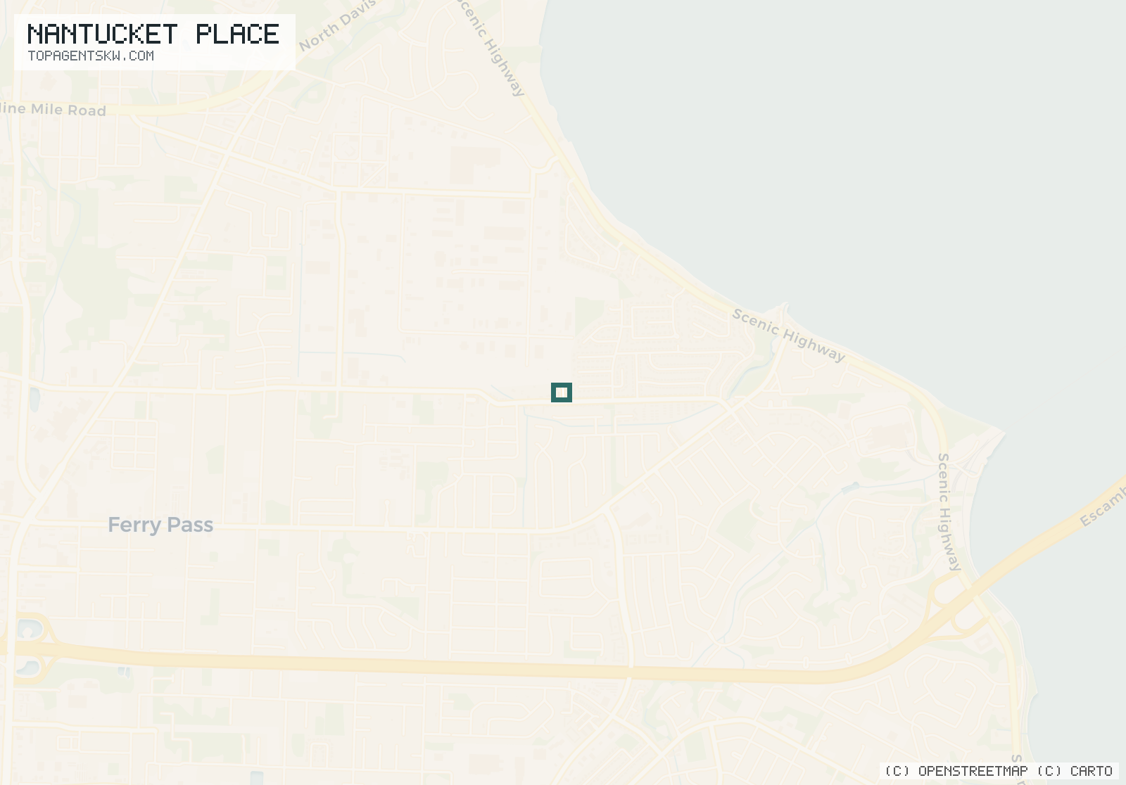 Map of Nantucket Place