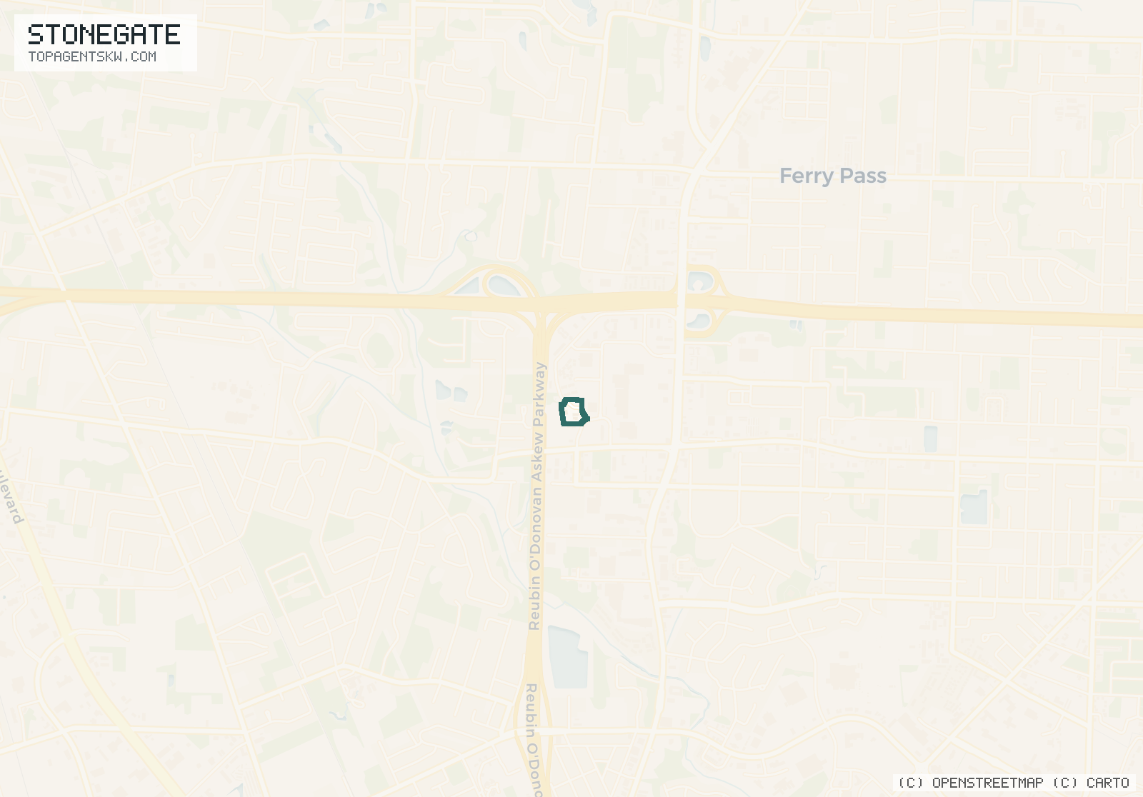 Map of Stonegate