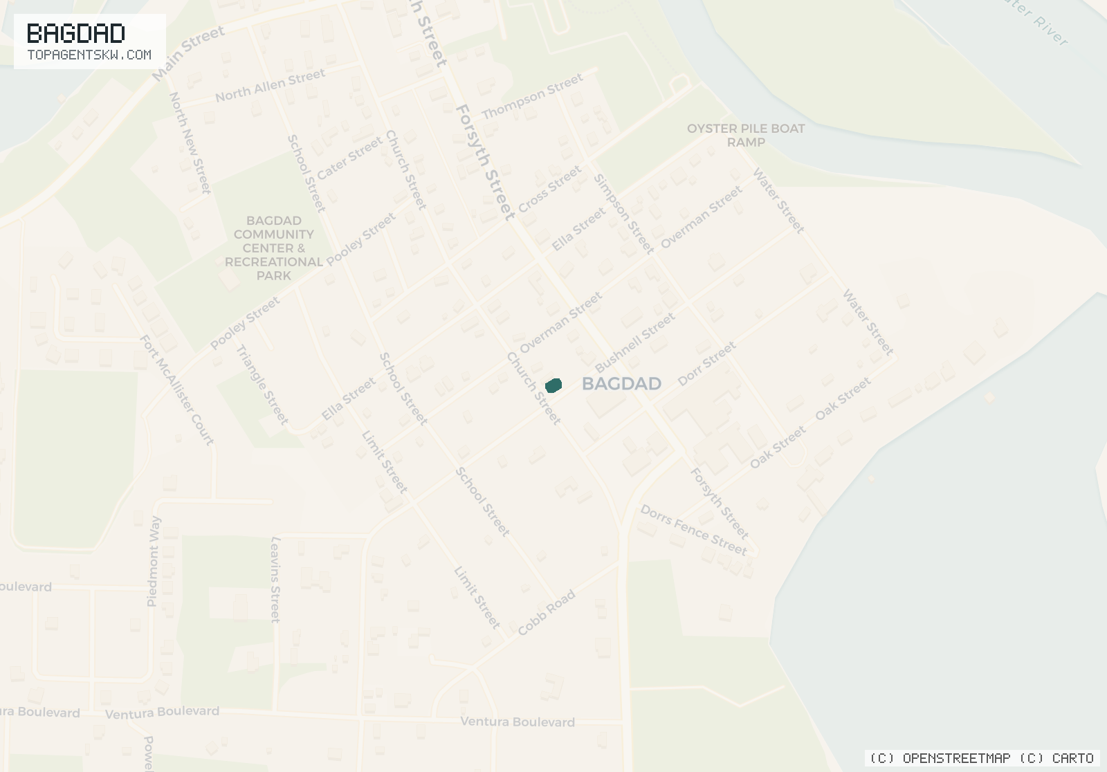 Map of Bagdad