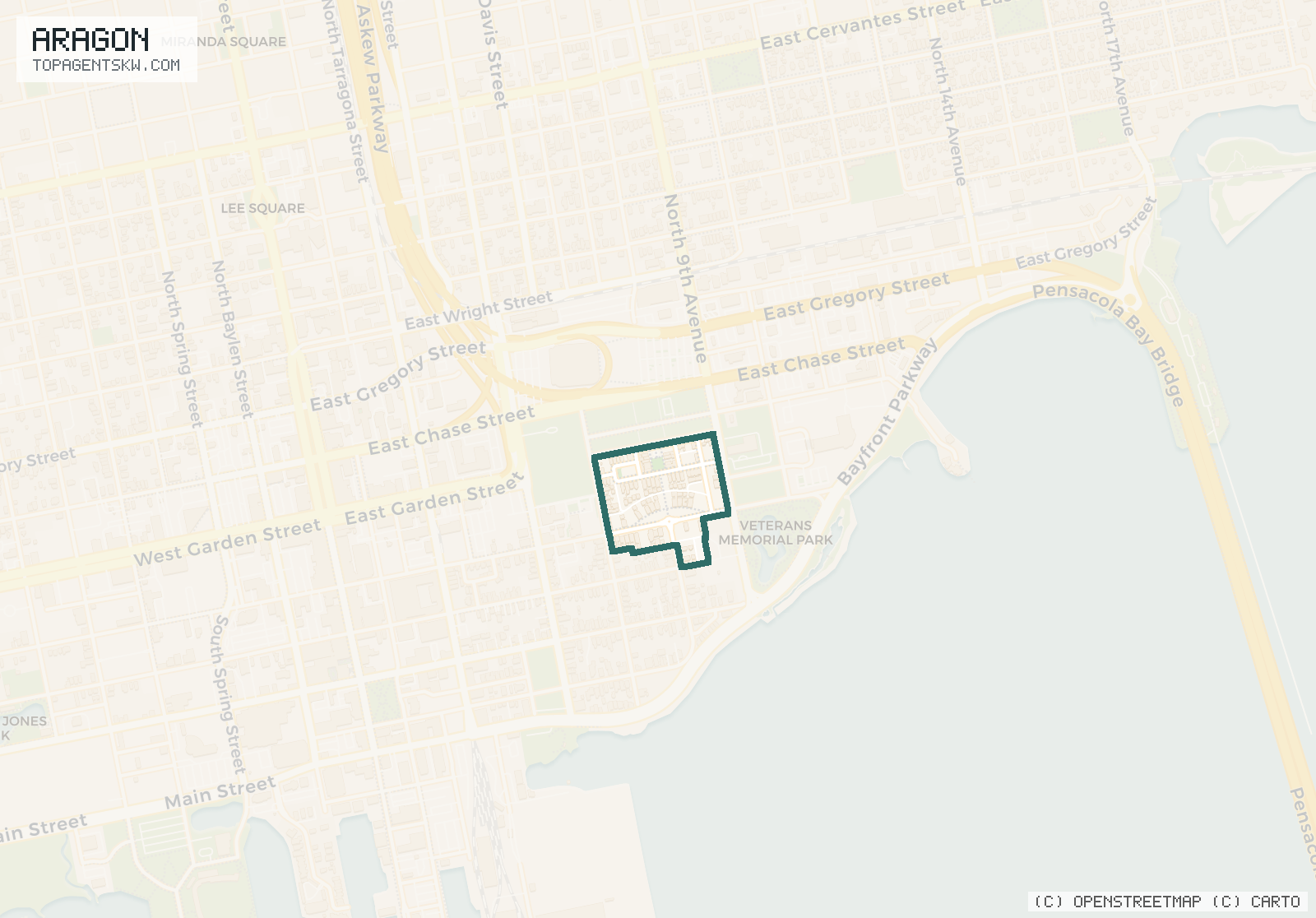 Map of Aragon