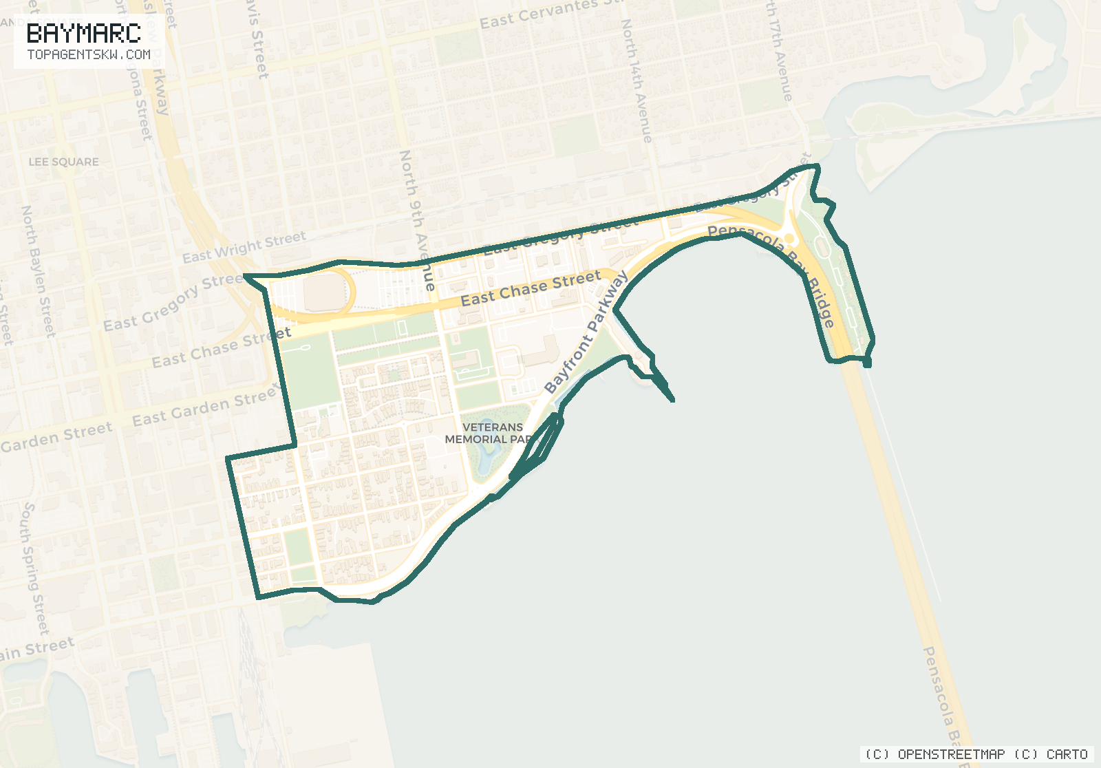 Map of Baymarc