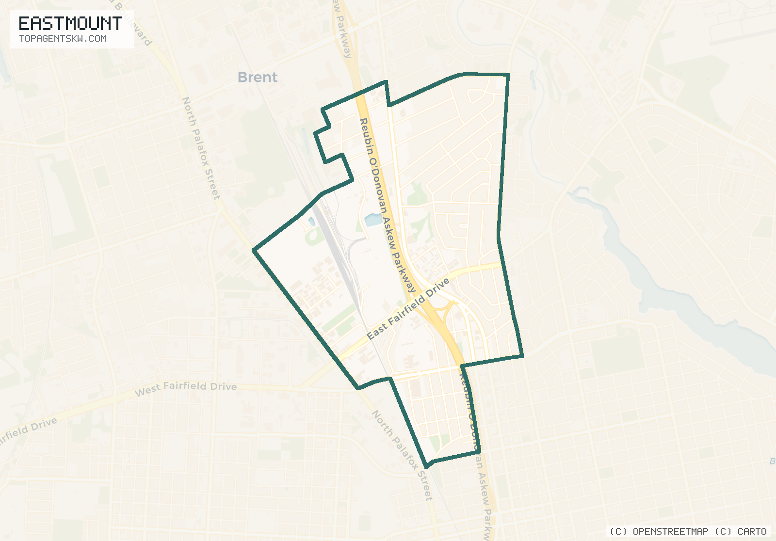 Map of Eastmount