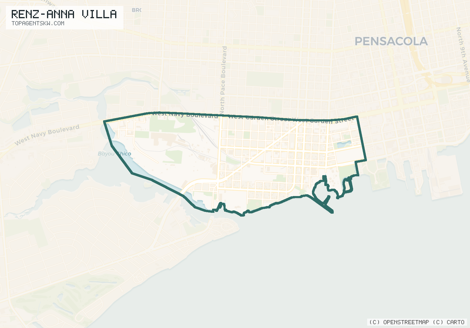 Map of Renz-anna Villa