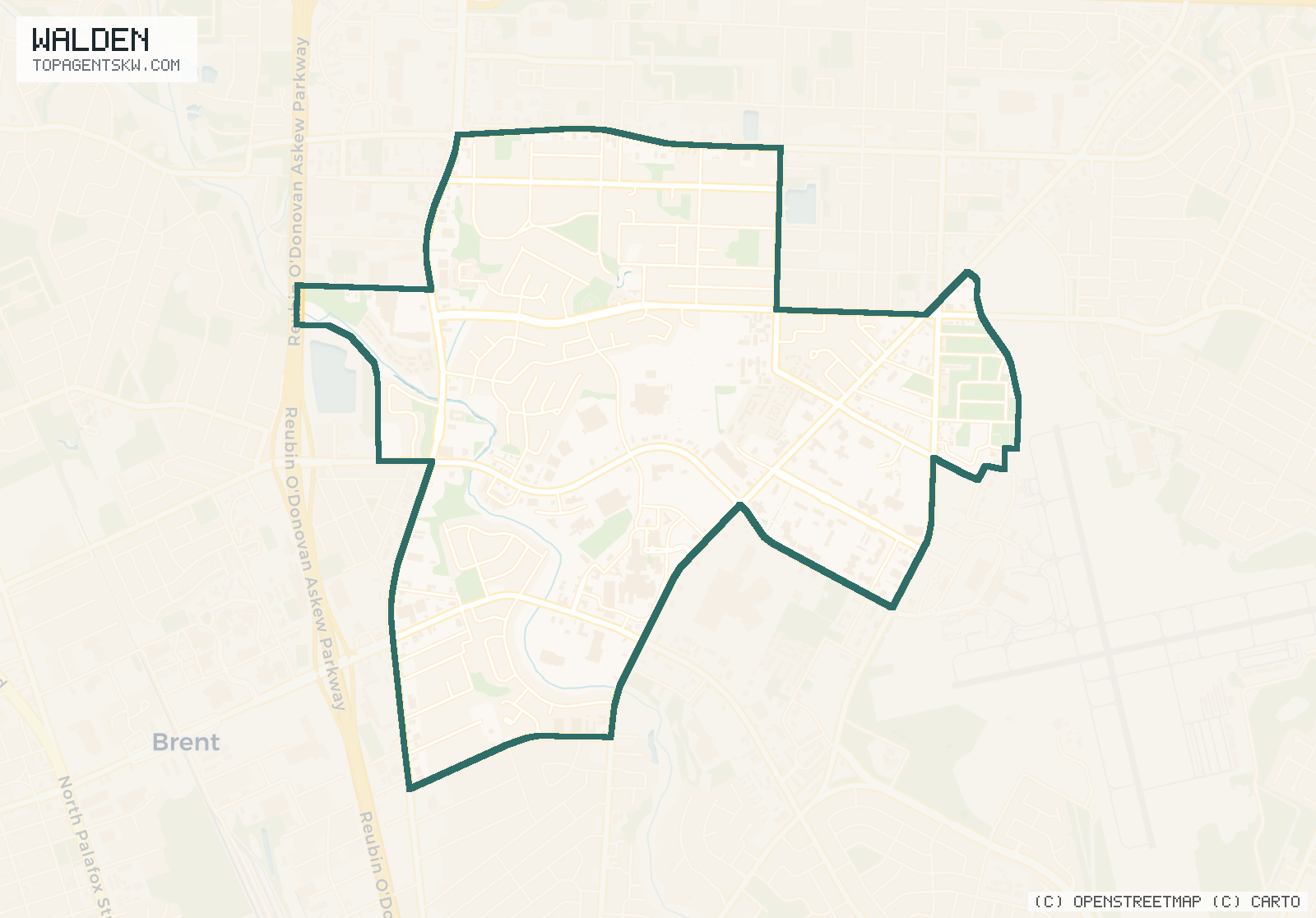 Map of Walden