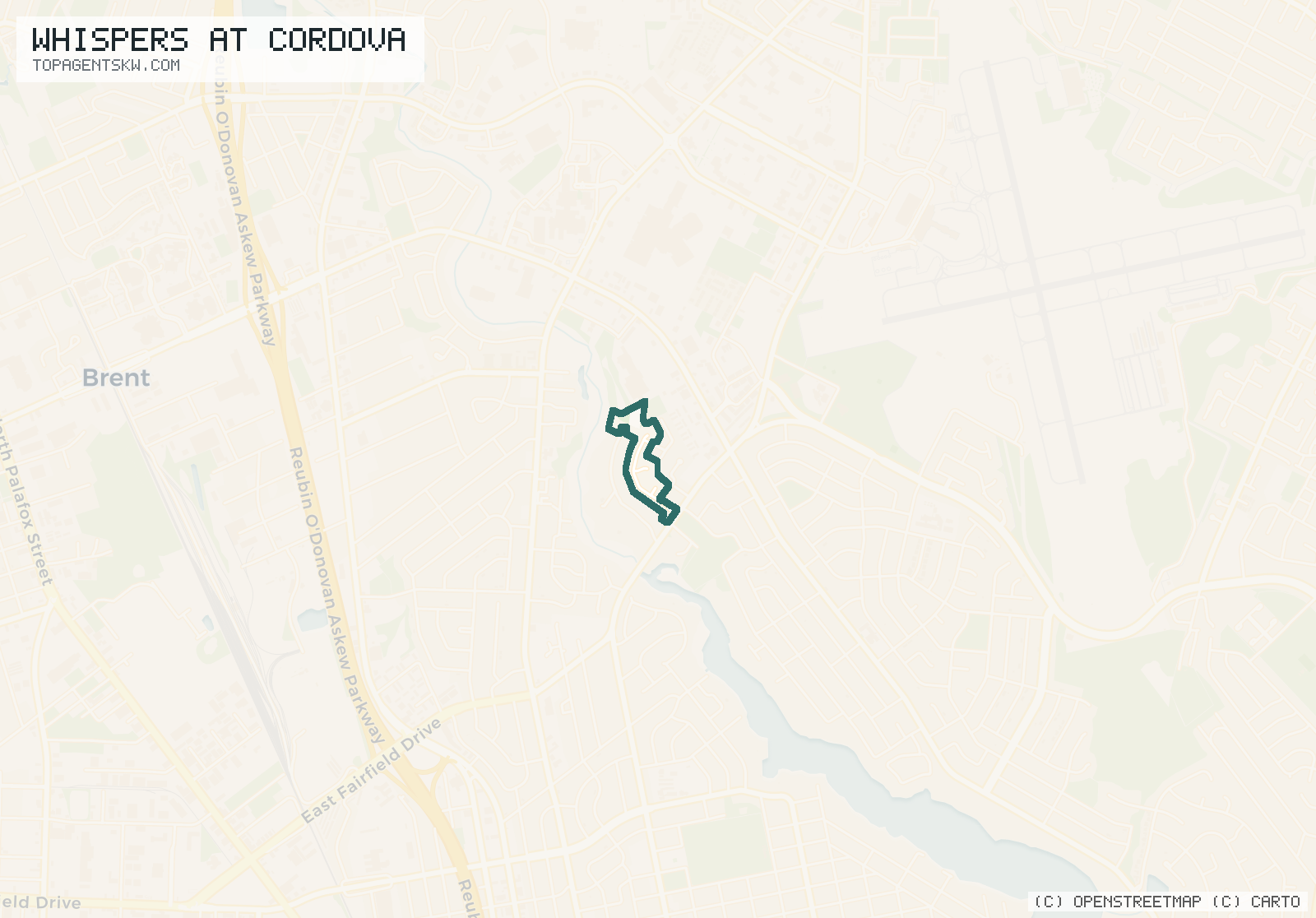 Map of Whispers At Cordova