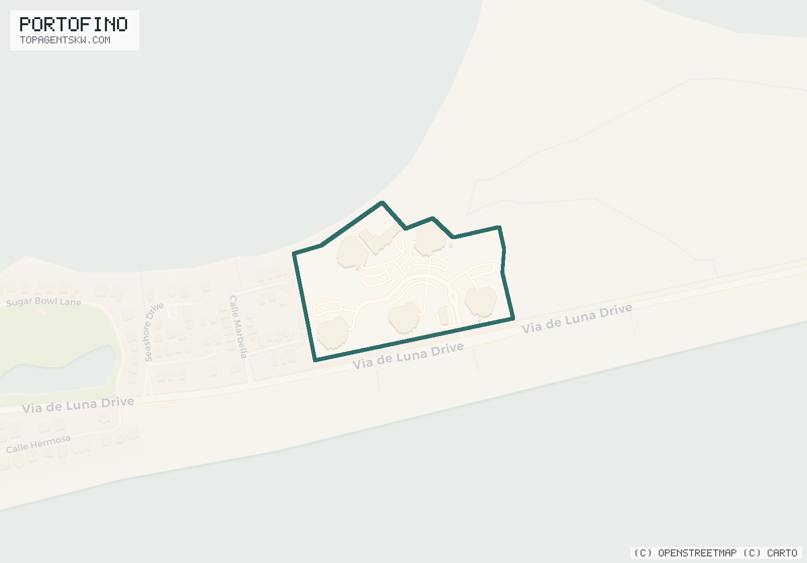Map of Portofino