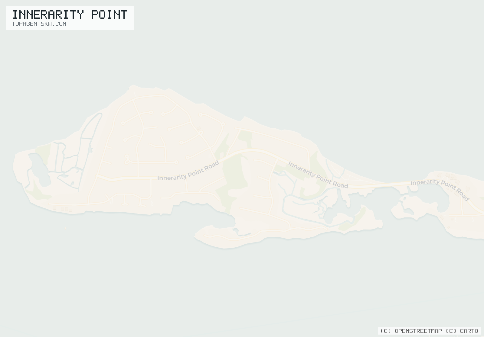 Map of Innerarity Point