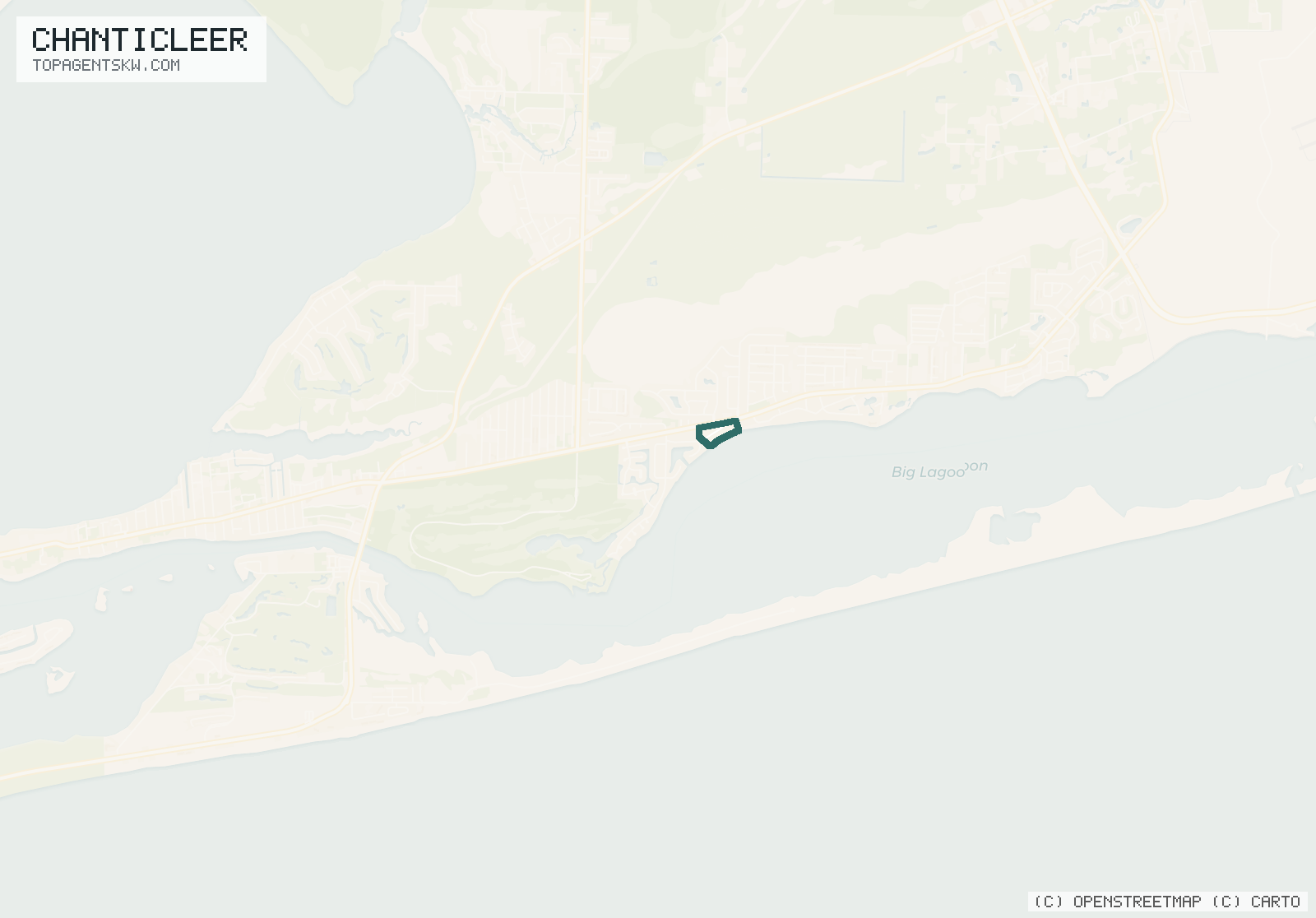 Map of Chanticleer