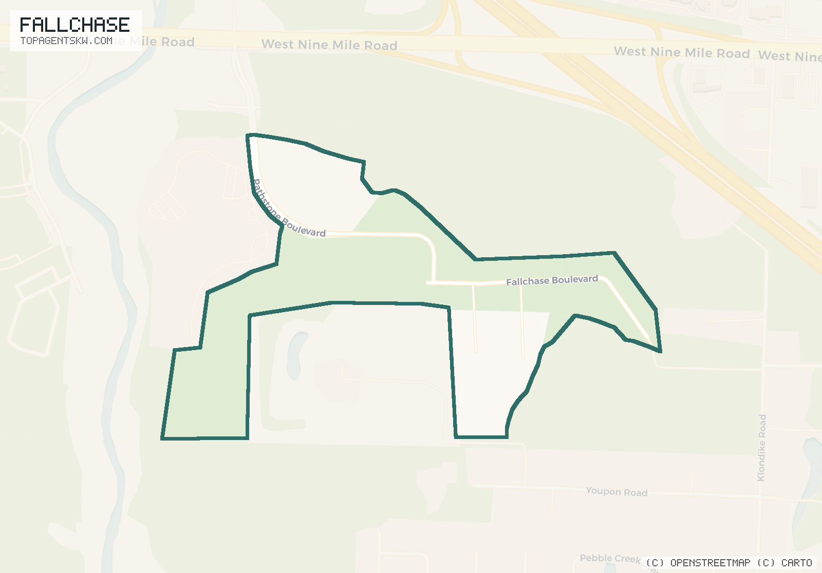 Map of Fallchase