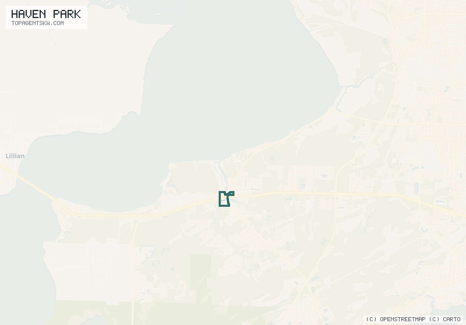 Map of Haven Park