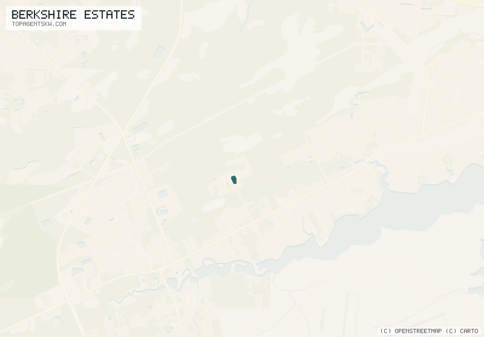 Map of Berkshire Estates